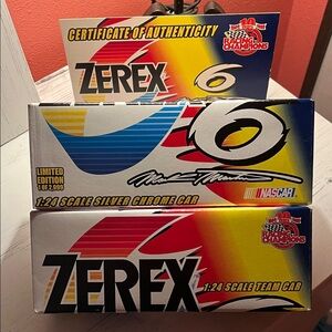 Racing Champions 1999 Mark Martin Zerex 1:24 Scale Diecast Set